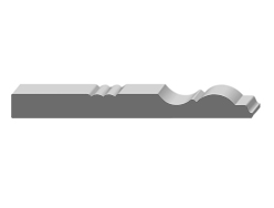 Baseboard-06002 5/8"*6-1/2"